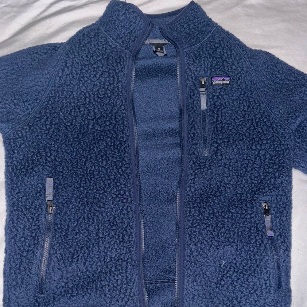 Kids Patagonia Sherpa Zip Up